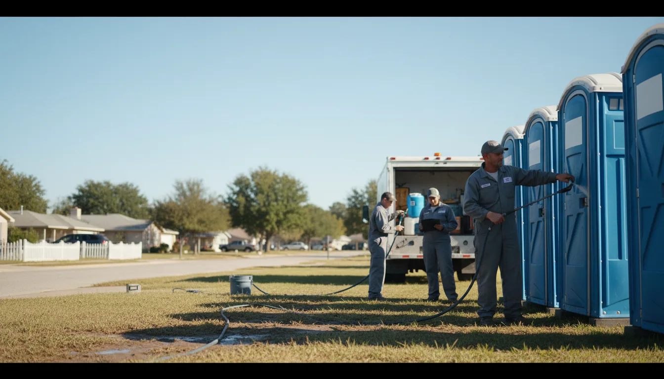 Long-Term Portable Toilet Rental in Saint Henry, OH near me